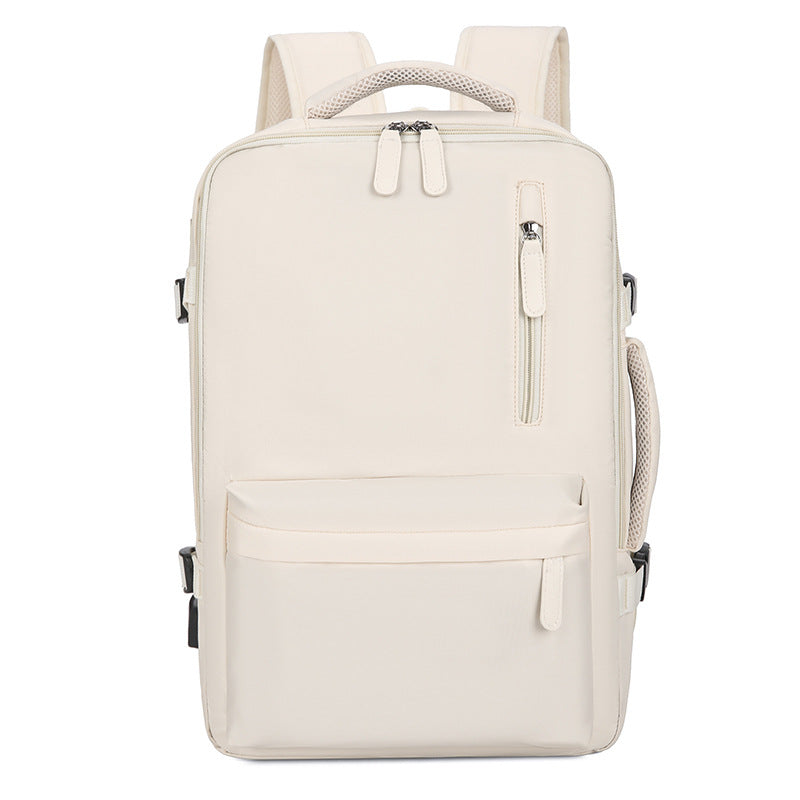 New travel backpack men's and women's large-capacity lightweight multi-functional luggage backpack business travel expandable backpack