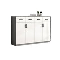 Sideboard multifunctional for home living room storage tea cabinet wooden storage cabinet wall-mounted casual bay window balcony cabinet
