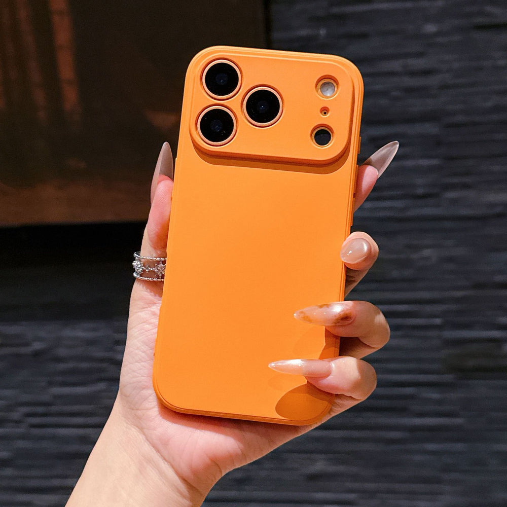 Iphone 17 pro liquid silicone case, compatible with apple 15 pro, straight edge precision cut full coverage silicone 13 protective cover