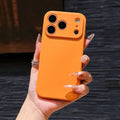 Iphone 17 pro liquid silicone case, compatible with apple 15 pro, straight edge precision cut full coverage silicone 13 protective cover