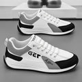 Men's slip-on sneakers: spring 2025 new arrivals - student style, athletic board shoes, running shoes, casual white sneakers, thick-soled winter edition