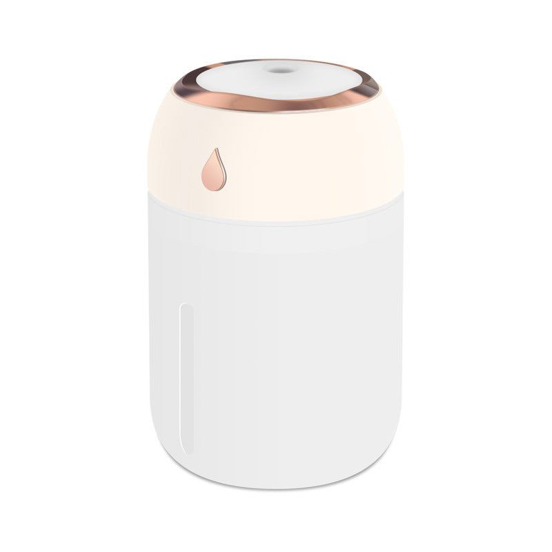 Water drop humidifier minifor home desktop small car dormitory bedroom atmosphere light silent hydration humidifier