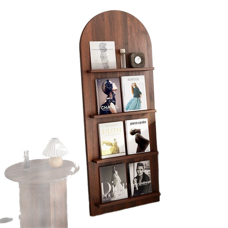 Bookshelf newspaper rack floor-standing popularins style simple creative impurity rack multi-layer decorative display rack