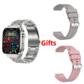 Ultra-long battery life non-invasive blood glucose smartwatch with precision monitoring of internal organ health, uric acid, blood pressure, and lipid levels, featuring bluetooth calling