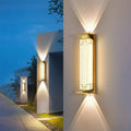 Solar powered waterproof wall light - up & down lighting, premium outdoor garden fence, chinese style pillar, balcony, villa wall sconce