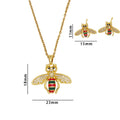 Necklace women's copper long zircon titanium steel electroplated animal pendant accessible luxury stylishclassyniche styleeasiest for match clavicle chain