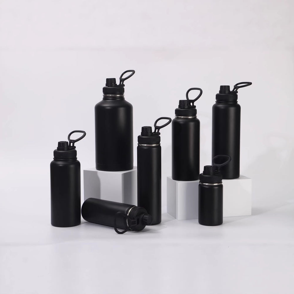 direct sales from the manufacturer: 304 stainless steel double-walled vacuum insulated tumbler. solid color, portable, lightweight space flask - wholesale available