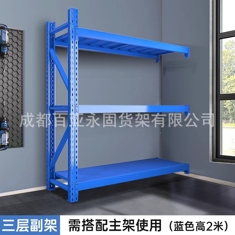 Chengdu Supermarket Warehouse Shelves Storage Display Shelves Heavy-duty Multi-layer Storage Shelves Heavy-duty Shelves Iron Shelves