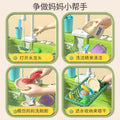 Kids dishwashing table play house kitchen toys electric wash basin sink simulated dishwashing toys cross-border new products