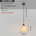Medieval style lamps bedroom bedside small chandelier bedside table retro restaurant aisle new chinoiserie single head long hanging lamp