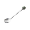 Avocado colored ice scoop