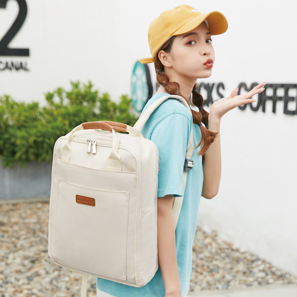 Teacher class backpack storage bag special bag to work commuter bag can print LOGO large-capacity women's backpack bag