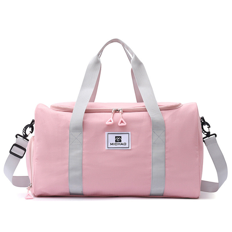 New large-capacity travel bag storage bag anti-splashing shoulder bag messenger bag multi-functional short-distance travel bag