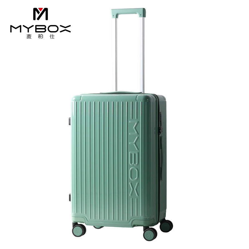 MYBOX26寸大容量拉杆箱防爆拉链静音万向轮TSA海关锁PC硬箱旅行箱
