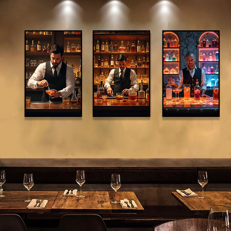 Bar luminous decorative painting ktv box atmosphere led hanging painting nightclub club trend creative neon mural