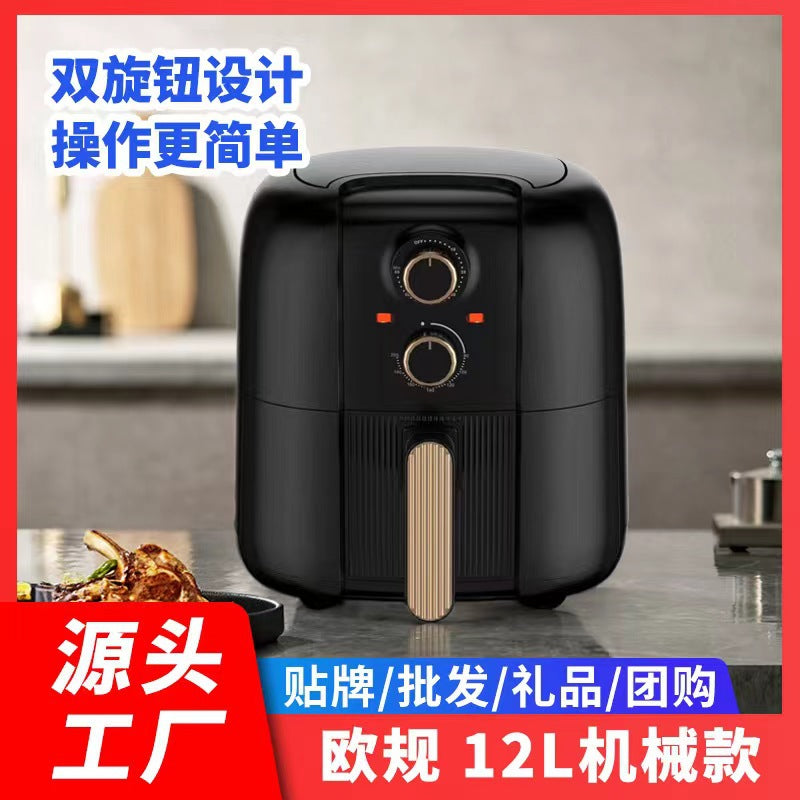 Air fryernew arrival visual 10l large capacity multi-function electric fryer french fries machine