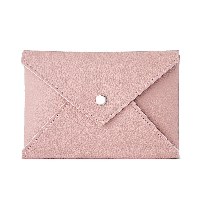 Foreign trade new women's wallet trend PU card bag card cover Korean version simple wallet creative envelope wallet female wholesale
