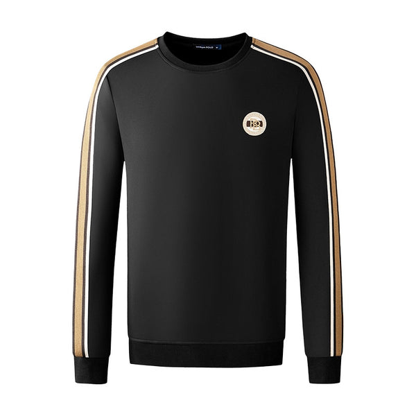 Emperor Paul Men's Sweater Autumn Cotton Casual Long Sleeve T-Shirt Men's Crew Neck Sports Pullover Men's Top New