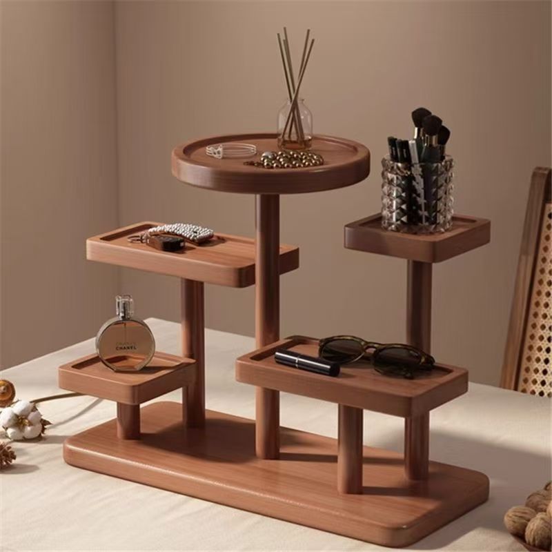 Wooden entryway rack, entrance door, entrance key rack, table decoration, decorative display rack, jewelry storage rack