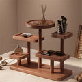 Wooden entryway rack, entrance door, entrance key rack, table decoration, decorative display rack, jewelry storage rack