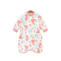 Baby pajamas autumn winter cute baby girl pure cotton one-piece sleep dress children's warm robe sleep sack onesie