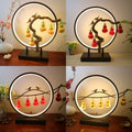 New chinoiserie gourd table lamp bedroom bedside lamp living room entrance office hotel five blessings bring in wealth and treasure fortune ornaments
