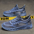 Men's winter 2025 new collection: breathable, hollow-out casual mesh shoes - versatile, soft sole, durable, running, mesh athletic trendy sneakers