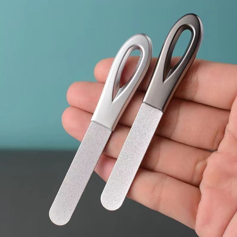 Seiko nail file Double-sided nail sharpener Polishing and repairing nail tool High-grade nail file