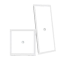 Led integrated ceiling smart panel light - bathroom, hallway, radar & motion sensor, aluminum clip-in, sound control flat panel light