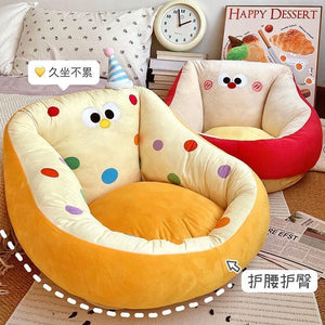 Lazy sofa tatami floor cartoon for home reading cushion futon kids bay window bedroom seat ins style