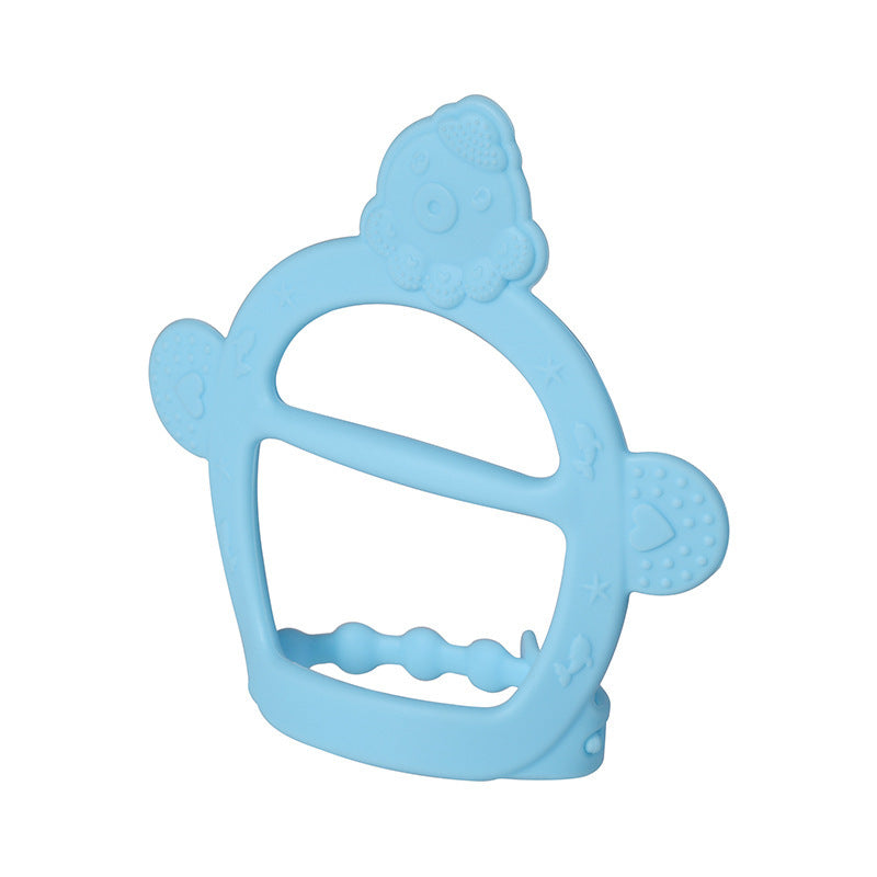 Factory direct sales baby silicone bracelet toothpaste, gloves, molars, strap-on baby tooth fixing toothpaste