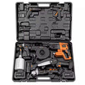 Complete multifunctional power tool set: all-in-one kit for drilling, sanding, and repair – full accessory included