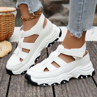 summer new arrival: women's plus-size high-heeled sandals for cross-border e-commerce. wholesale available. dropshipping to  and . (price difference: $0.67)