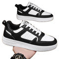 2025 new spring men's white sneakers breathable casual skate shoes athletic ins trendy low-top running shoes for men