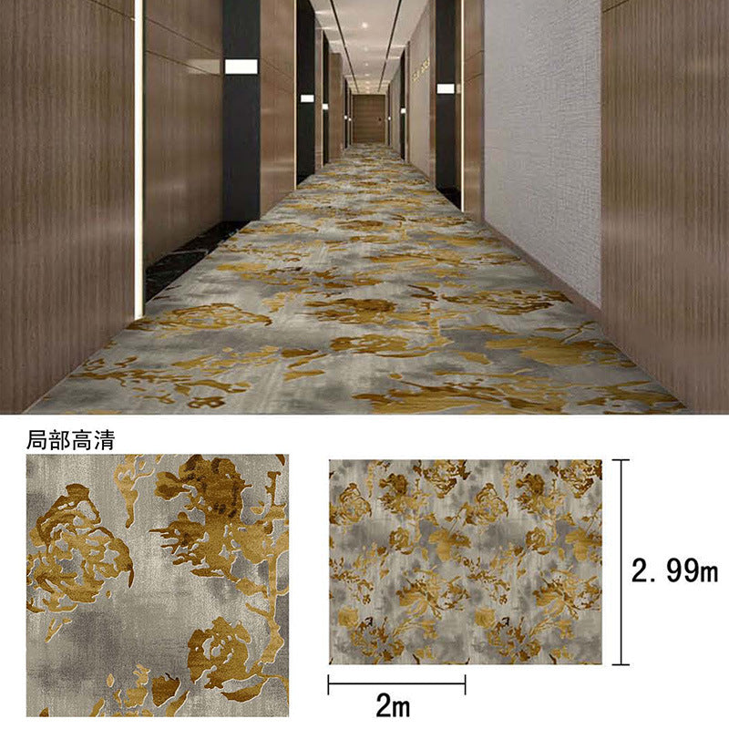 Haima 800g nylon carpet b1 hotel corridor banquet hall box club whole patchwork carpet carpet