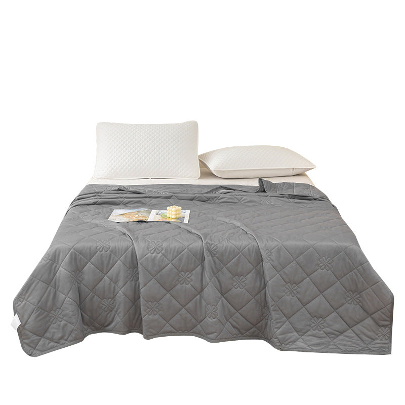 New arrival cool silk summer quilt summer cool quilt air conditioning quilt quilt gift summer quilt gift box pure color summer cool quilt washable
