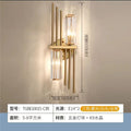 New arrivalaccessible luxury crystal wall lamp popular bedside living room background wall corridor aisle casualclassy wall lamp