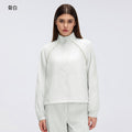 Spring/summer lightweight breathable zip-up jacket short training fitness outdoor casual running sports set for women