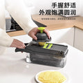 Kitchen vegetable slicer, dicer, and shredder - multifunctional mandoline for home use - carrot, onion, and dicing tool - prep workstation for home and restaurant use