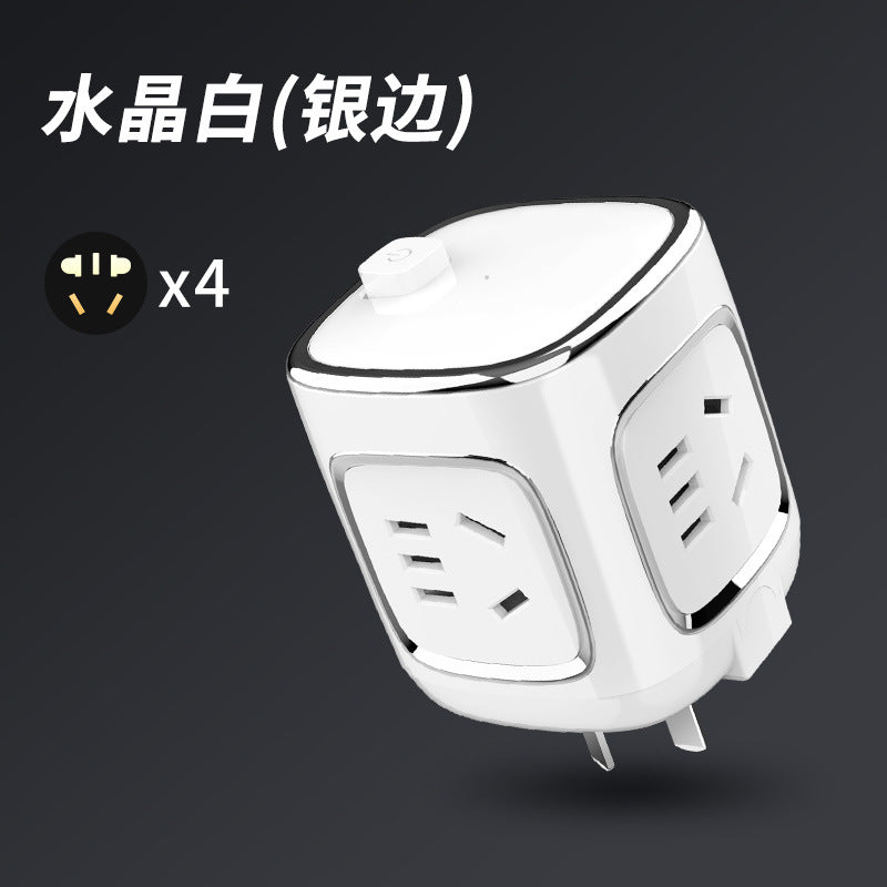 Magic cube socket converter usb plug splitter multifunctional power strip panel multi-outlet home wireless