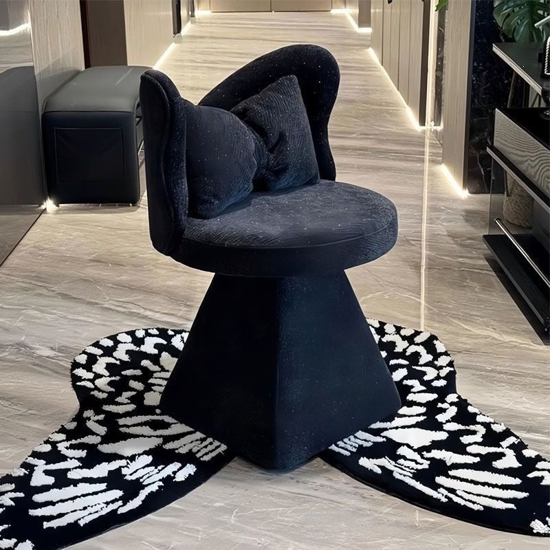 Casual dressing stool beauty salon manicure chair modern makeup stool bedroom butterfly chair back chair dining table chair metal