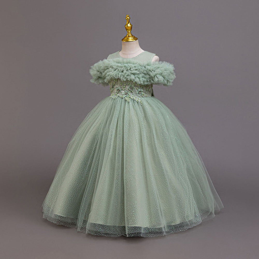 New in stock: girls' tutu princess dress - perfect for flower girls, piano recitals, and special occasions