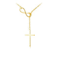 hot style casual digital 8-figure cross necklace jewelry fashion women's trendy hot clavicle chain
