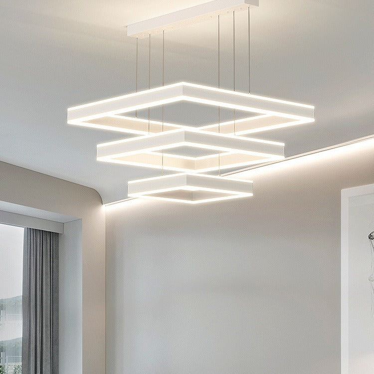 Lighting whole house package combination modern simple living room chandelier 2025 new minimalist atmosphere hall main light