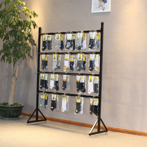 Source Factory Iron Socks Display Rack Floor-to-ceiling Jewelry Rack Glove Rack Hanging Underwear Display Rack