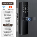 Semi-automatic fingerprint security door lock, ttlock electronic lock, tuya smart lock, password lock, fingerprint lock