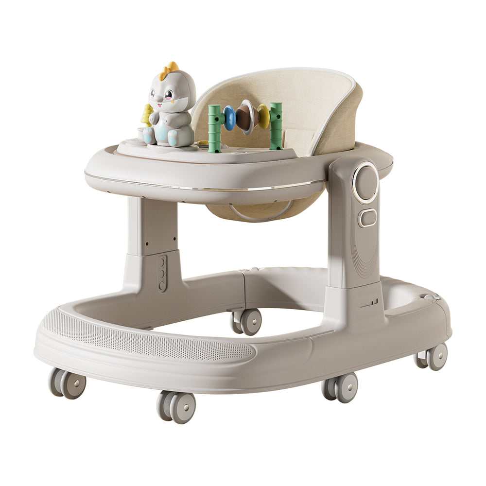 2025 baby walker - anti-o-leg, multifunctional, foldable, for infants 6-18 months, suitable for first walkers