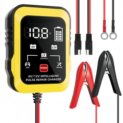 6v12v1 charger car battery charger motorcycle battery charger 12v6a battery charger