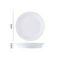 8inch reverse mouth deep plate