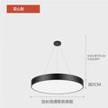 Led round pendant light barber shop lamp office ceiling light hanging wire light bar counter light live stream industrial style lighting fixture